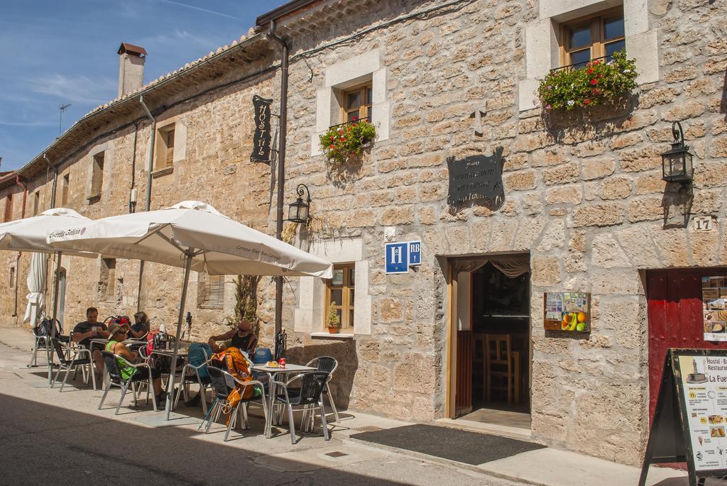 Hostal-Bar Restaurante "La Fuente" Rabé de las Calzadas Dış mekan fotoğraf
